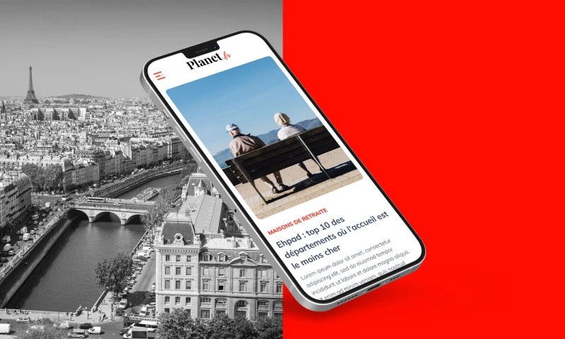 Pixeltie - Planet.fr: Website revamp