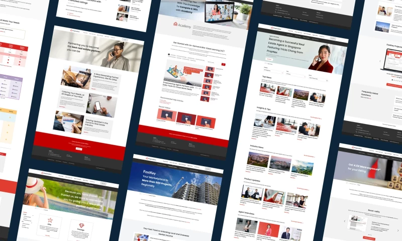 Pixeltie - PropertyGuru: Agent Offerings website revamp