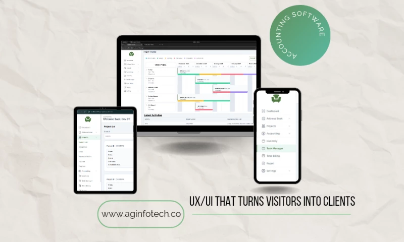 AG InfoTech - An Accounting Software for Interior Designers