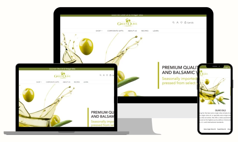 eCommerce Today - GREENOLIVECOMPANY.COM