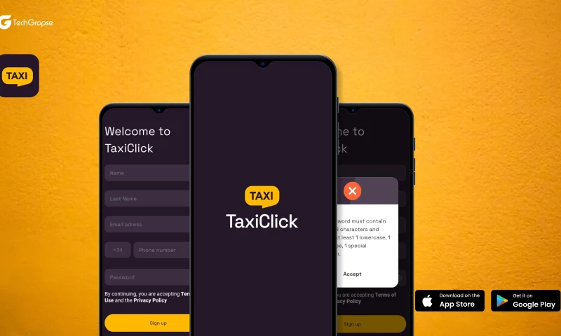 Tech Gropse - TaxiClick