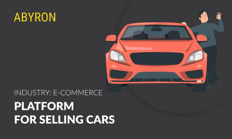 Platform for selling cars