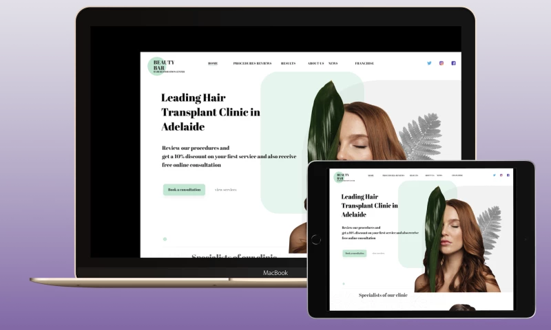 AppWeb - Hair Transplant Clinic