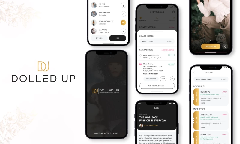 Social Retail Application - Dolled Up