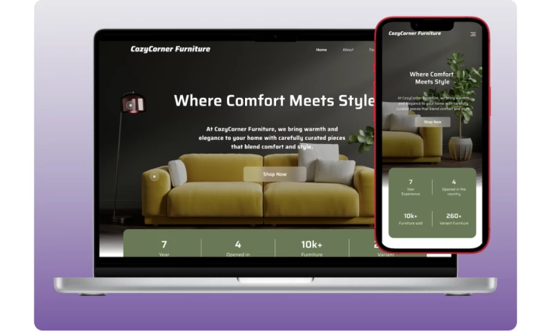 AppWeb - CozyCorner Furniture