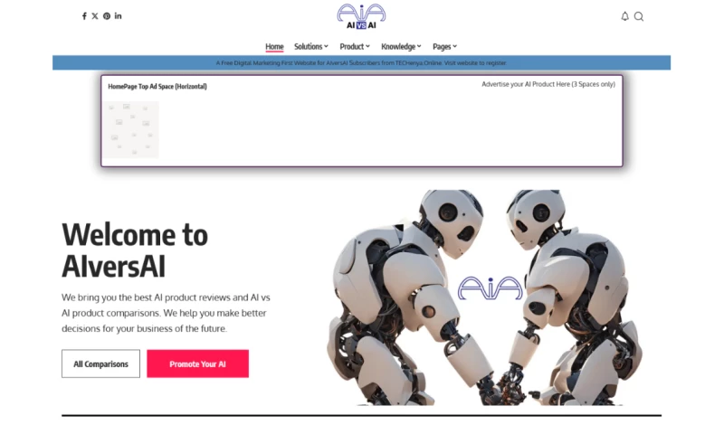 TECHenya Solutions - AIversAI Website Design and Hosting
