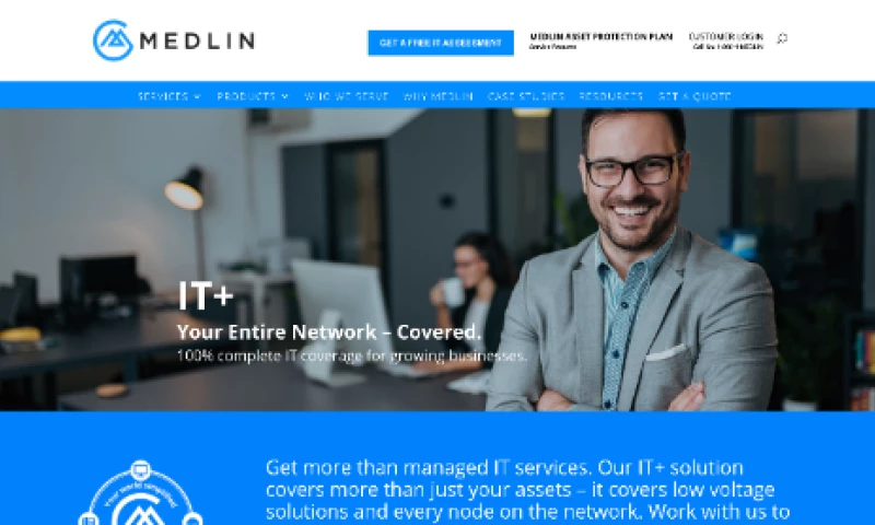 New North - Integration Firm Rebuilds Site with New Hompeage