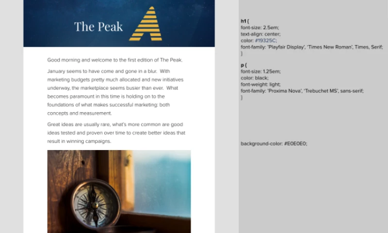 Email Redesign Refreshes Weekly Newsletter
