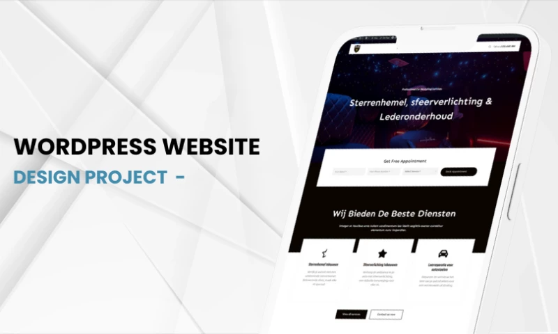 Nextobrand - Grandcustoms Wordpress Website Development