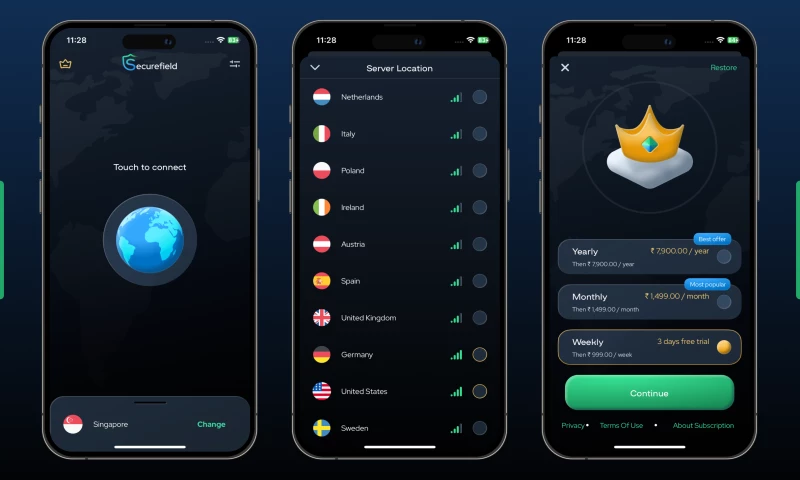 Quartus Technology, Inc - VPN Securefield Fast & Private