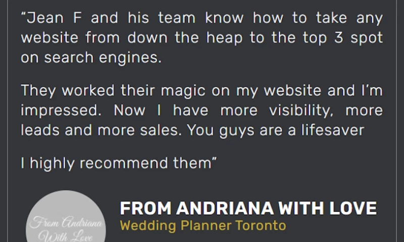 From Andriana With Love