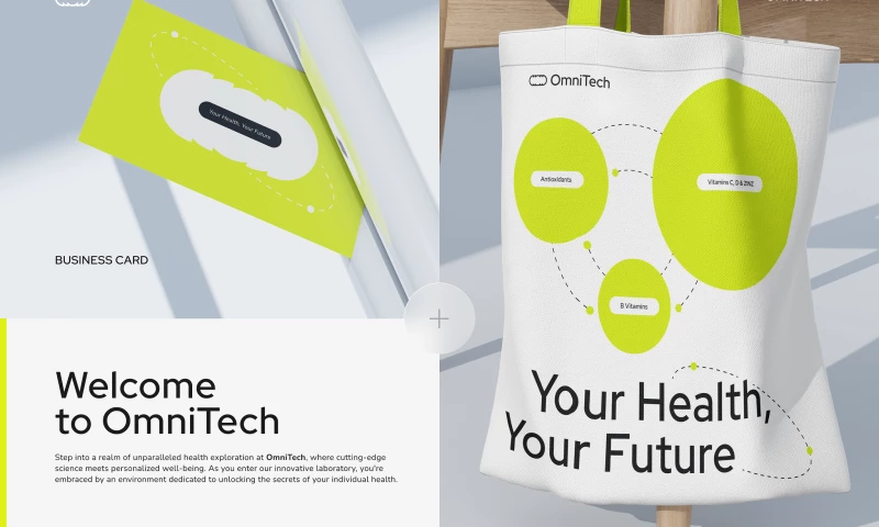Omnitech - Brand Design for Medical Web App Platform