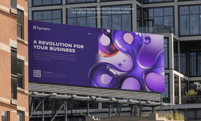 Synaptic - Tech AI Branding Design