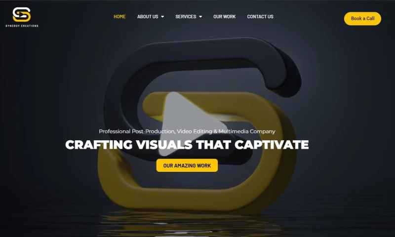 Elite Web Design - Video Editing Website Redesign and SEO Boost