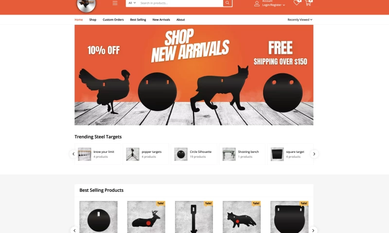 Creative Web Designs - AR500 Steel Targets