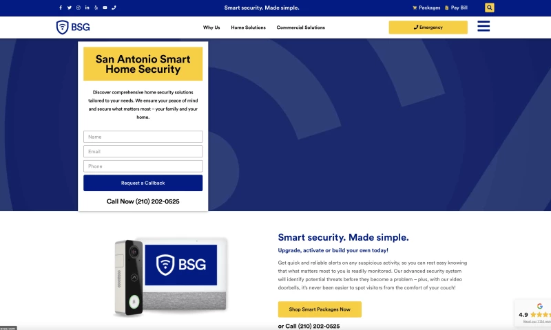 Creative Web Designs - BSG