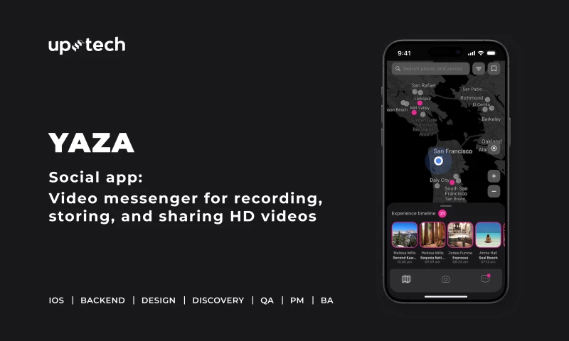 Uptech - Yaza - social media app