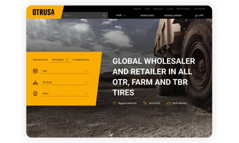 OTRUSA - Comprehensive Tire Distribution Platform