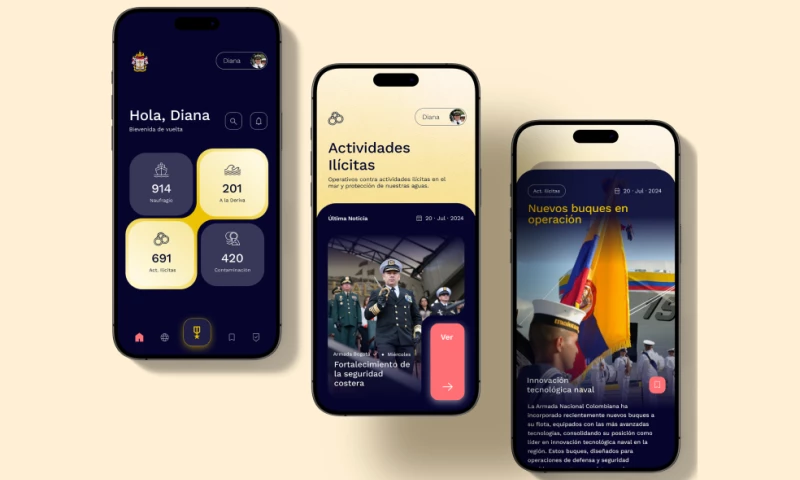 FOONKIE MONKEY - The Colombian Navy Army – Software Development