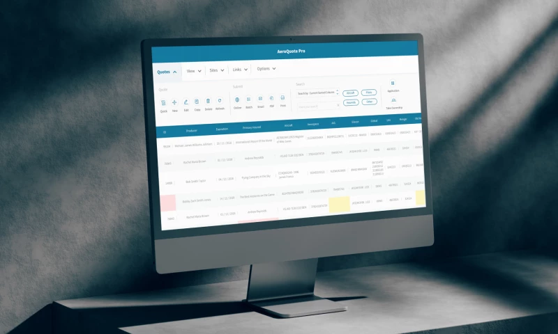 FOONKIE MONKEY - Aerosoft, LLC. - Web Application For A USA Insurance Company