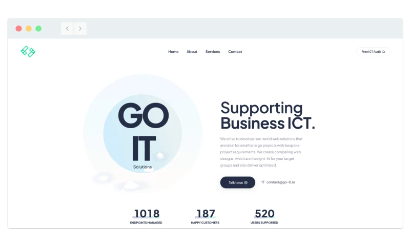 Advanced Website Designs - GO IT Solutions