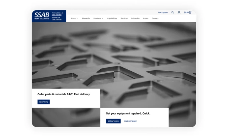 SSAB Hardox Wearparts - Industrial Solutions for Tuscaloosa