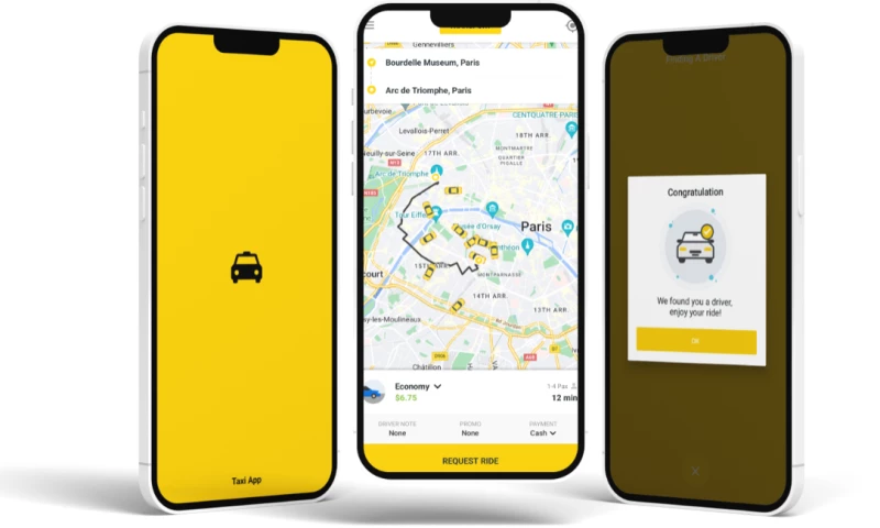 Digital Elliptical - Taxi App