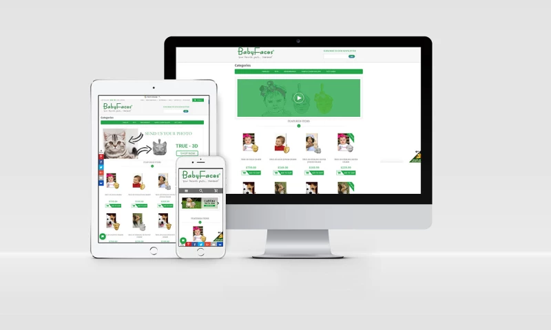 96 Creative Labs - BabyFaces Web site