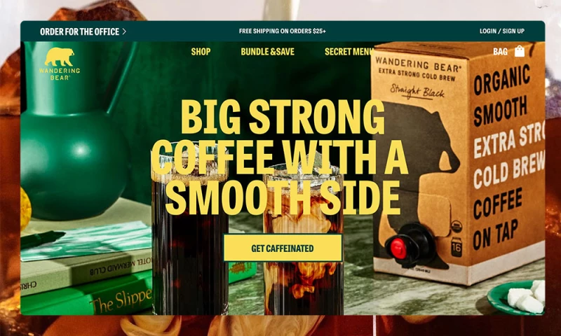 Wandering Bear Coffee | Shopify Plus