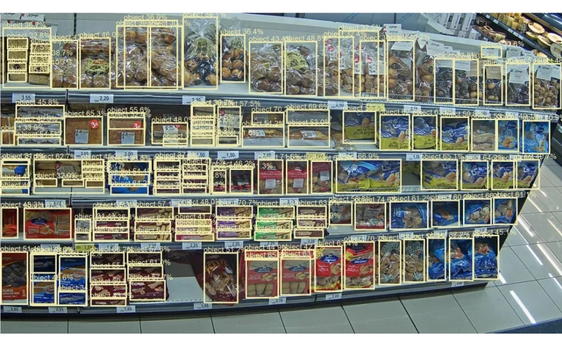 Onshelf monitoring object detection