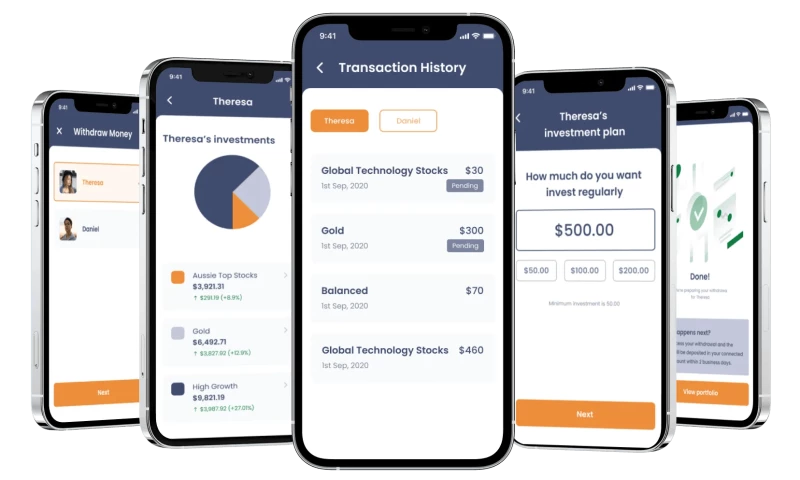 Investment application for parents