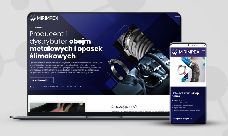 Wojoweb - Mirimpex - manufacturer and distributor of clamps