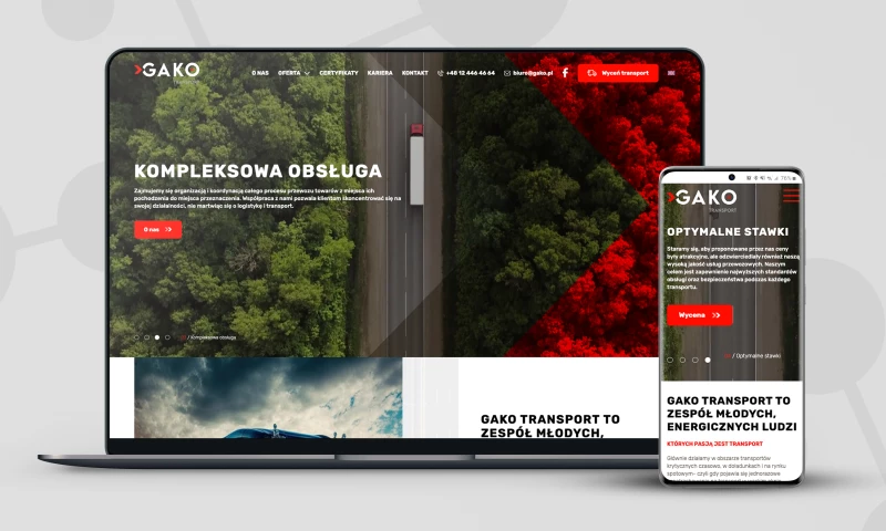 Wojoweb - Gako - international transport and logistics