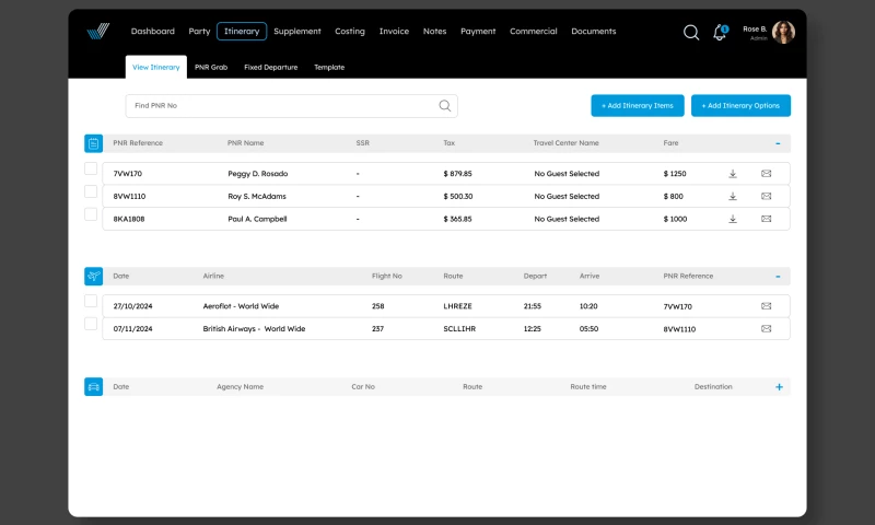 API Integration for a Travel Agency