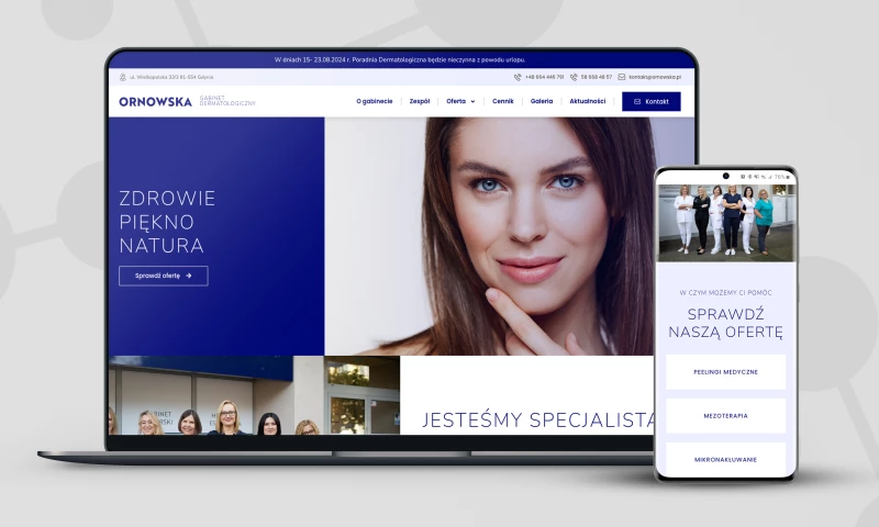 Wojoweb - Ornowska - Dermatological surgery