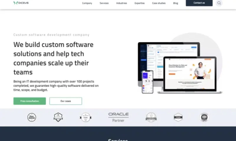 DICEUS: Website traffic surged by 220%
