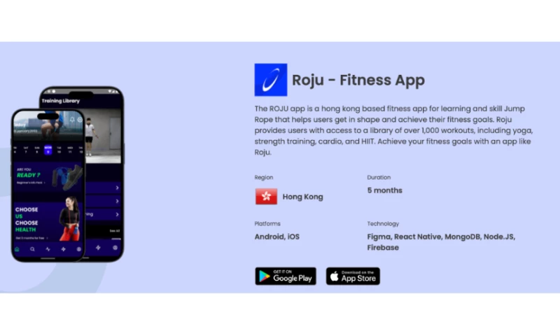 Technoyuga Soft - Roju Fitness App