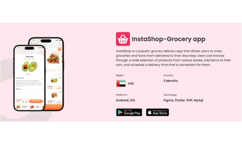InstaShop-Grocery app