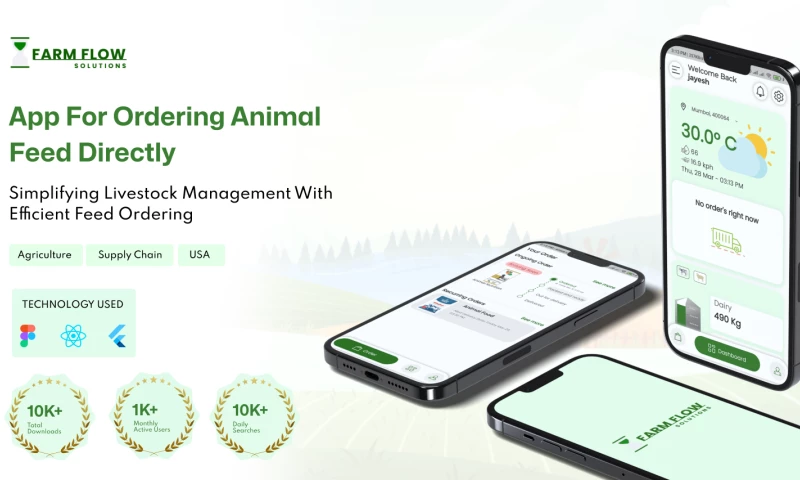 App for Ordering Animal Feed Directly