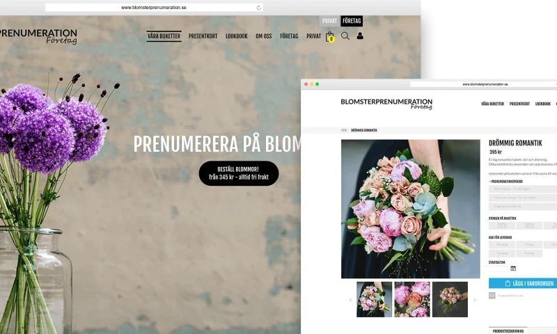 GoMage - Blomsterprenumeration.se