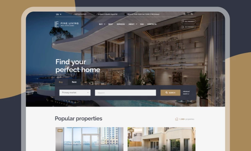 Daccel - Business site Fine Living