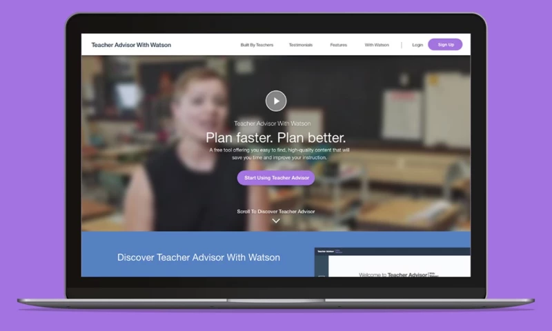 Created A Market Validated Watson-Championed Application In The Education World.