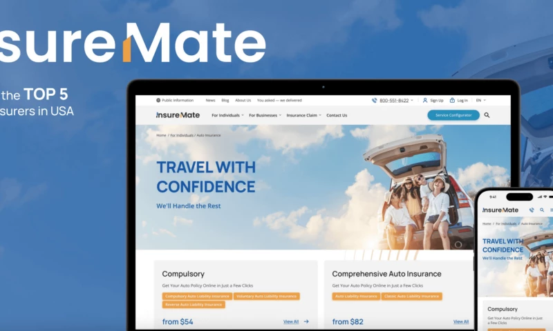 Wezom - InsureMate: The leading online insurance platform