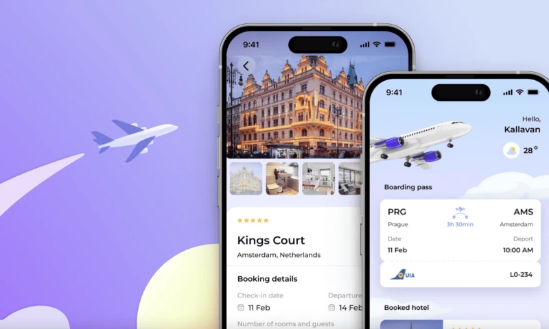 Wezom - Voyage App: AI travel planning app