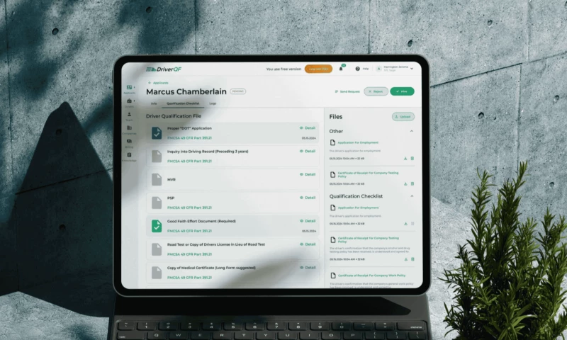 Wezom - DriverQF: HRM platform for logistics service providers