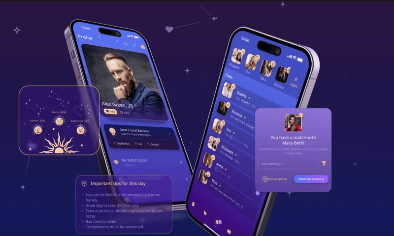 Wezom - LYNQ: Zodiac Dating App with Gamified Matches