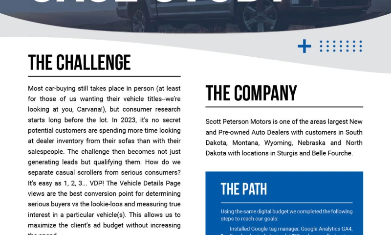 Scott Peterson Motors VDP