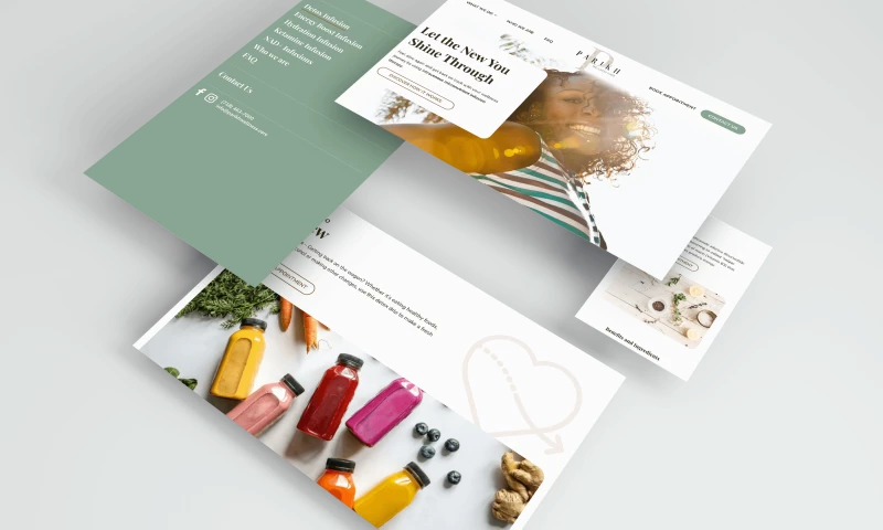 Mucilli Design - Parikh Wellness Care Branding & Website