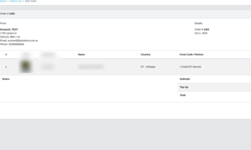FJ Solutions - NGOs Custom Development (Sponsor a Child System)