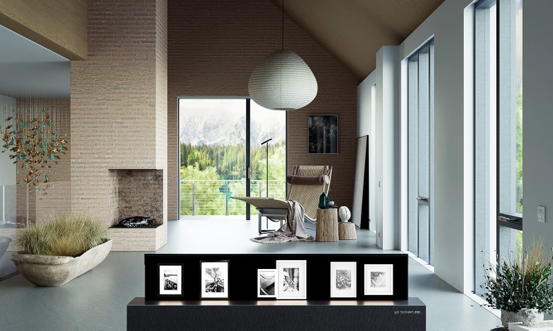 LG Signature Flagship Rollable TV | Interior Visualization and Product Animation